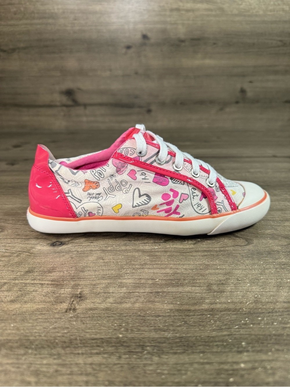 Coach Barrett Women’s Low Top Shoes Sneakers Size 7.5B